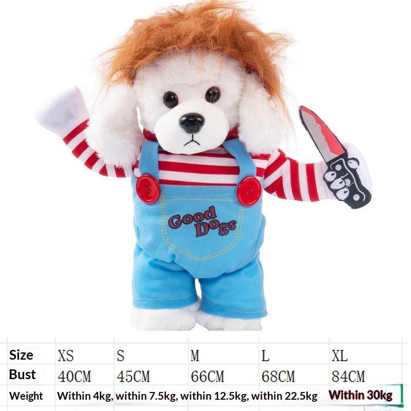Dog clothes, small dogs, funny and funny transformations, teddy cats, creative clothes, pet cat clothing