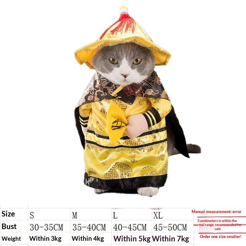 Dog clothes, small dogs, funny and funny transformations, teddy cats, creative clothes, pet cat clothing