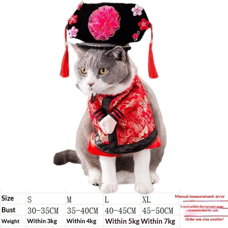 Dog clothes, small dogs, funny and funny transformations, teddy cats, creative clothes, pet cat clothing