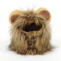 Halloween Ghost Festival Costume for Cats and Dogs, Adorable Adjustable Magic Tape Lion Transformation Pet Hat for Autumn and Winter