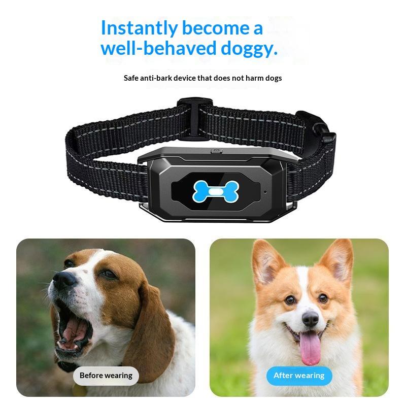New Ultrasonic Bark Stopper, Anti barking Dog Trainer, Dog Collar, Pet Anti barking Divine Device