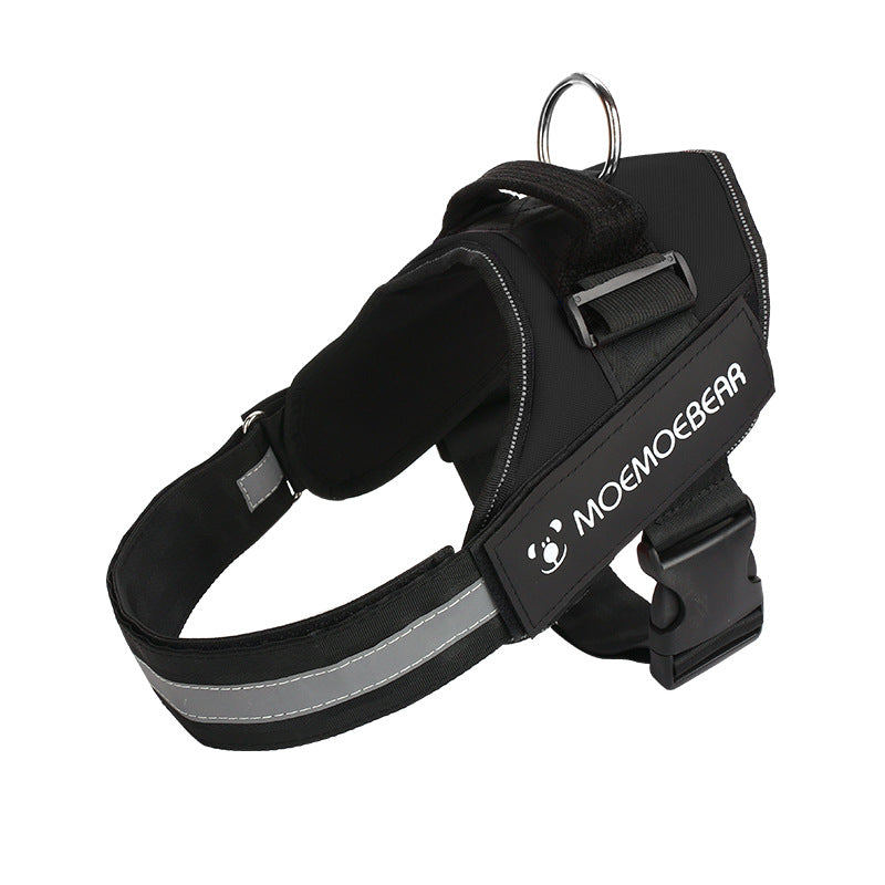 Pet Dog Outdoor Chest Strap Oxford Cloth Explosion proof Chest Strap Dog Rope Dog Vest Safety Belt