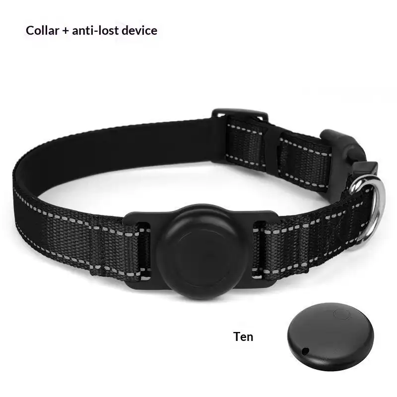 GPS dog collar tracker Cat anti loss locator Airtag protective case iOS intelligent tracking