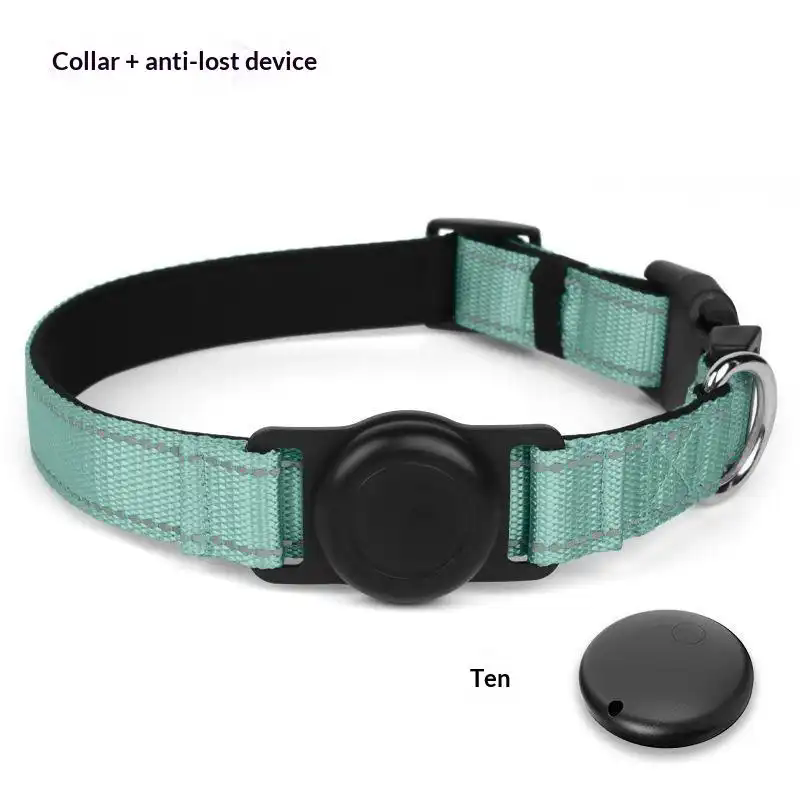 GPS dog collar tracker Cat anti loss locator Airtag protective case iOS intelligent tracking